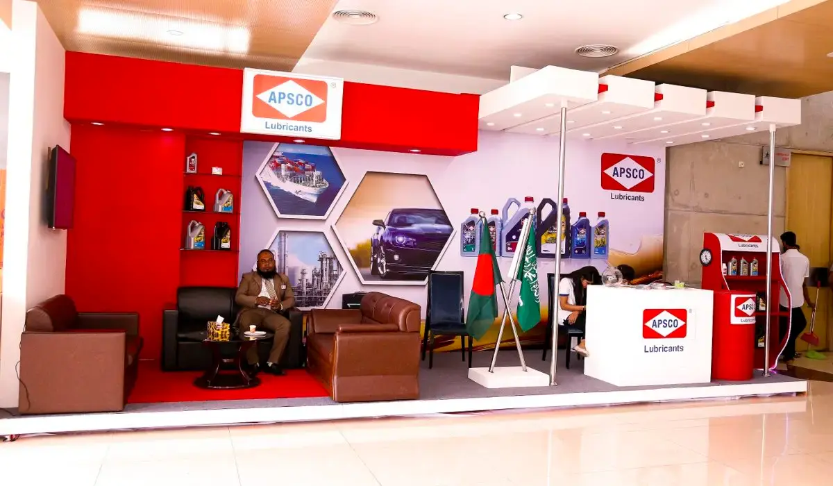 APSCO Lubricant Booth at Dhaka Motor Show