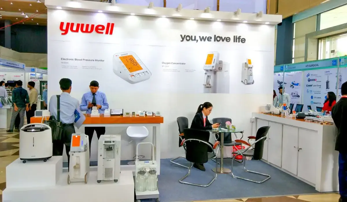 Yuwell Booth at Meditex Bangladesh Expo